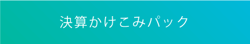 決算かけこみパック